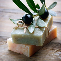 Organic Handmade Olive Soaps - The Meander Shop