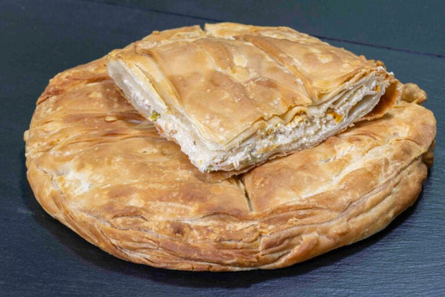 4 PACK ROUND MEDITERRANEAN PITA 1kg (5/box) - Hellenic Imports