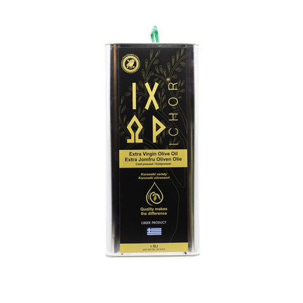 '' ICHOR '' Greek Premium Extra Virgin Olive Oil 5 L - The Meander Shop