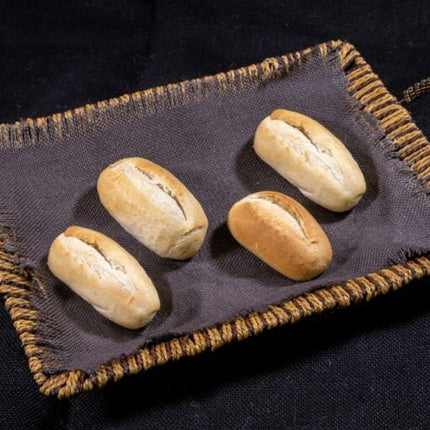 WHITE BAQUETTINI 10 ± 1 cm 50G (60PCS/BOX) - Hellenic Imports