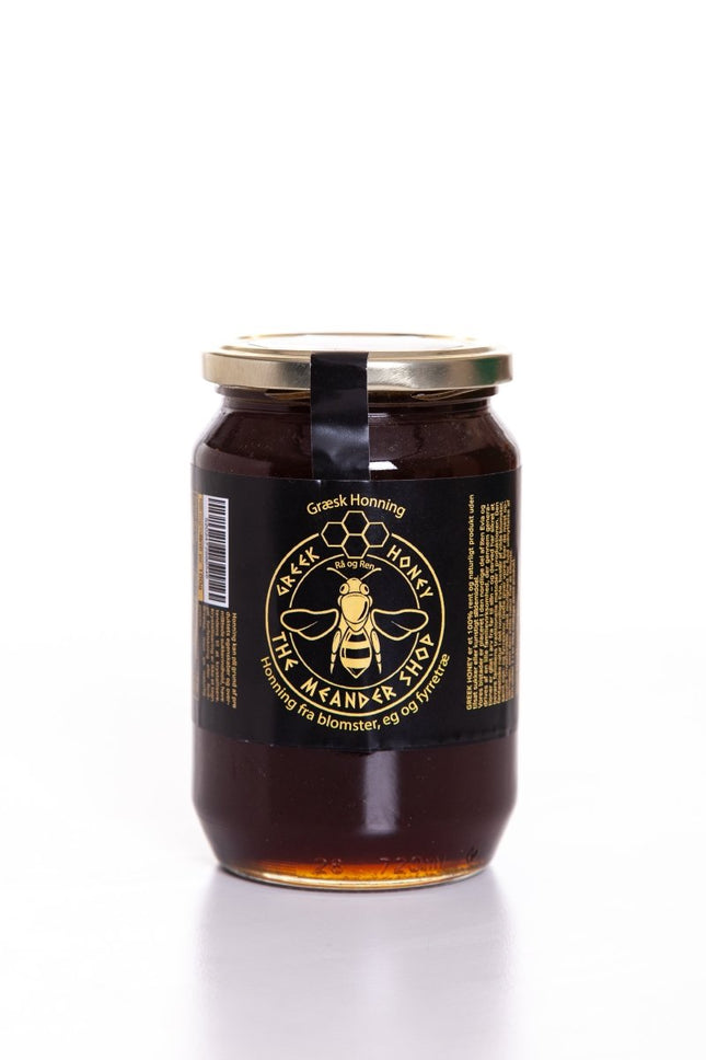 Dark Delight Honey from Flowers, Pine and Oak - 1kg - The Meander Shop