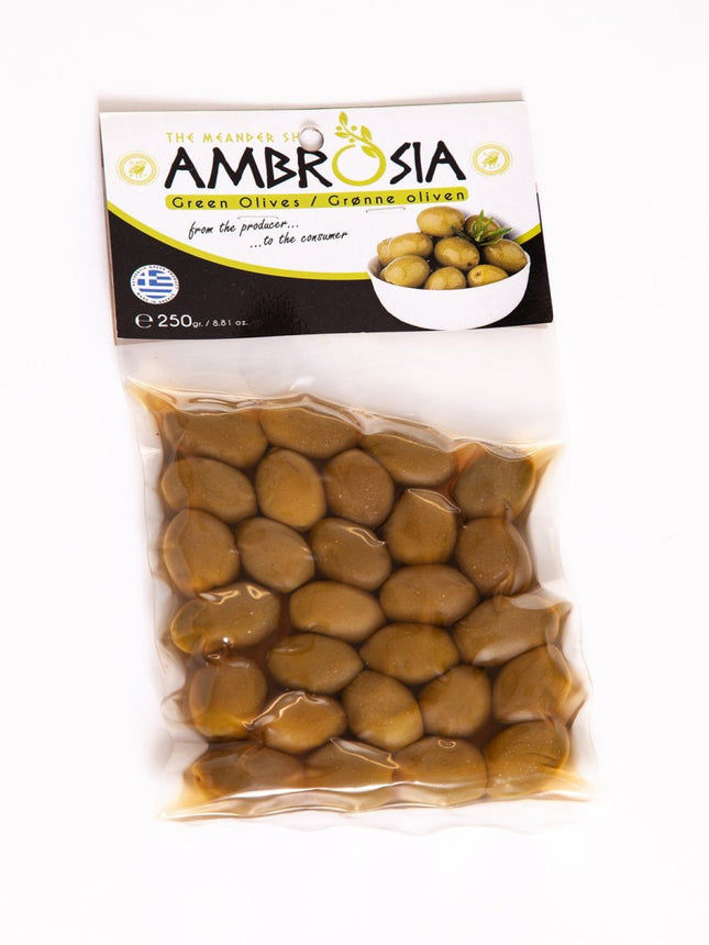 Green Olives 250 - 1kg - The Meander Shop