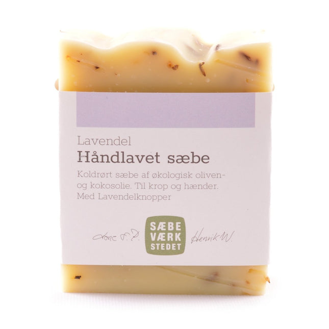 Organic Lavender Olive Soap 100g - The Meander Shop